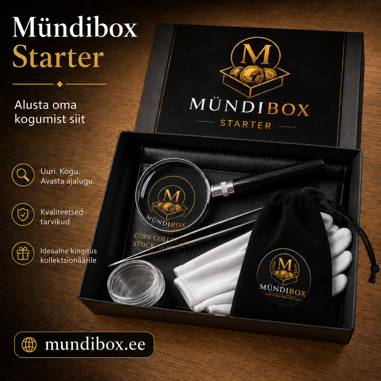 Mündibox Starter
“Parim alustajale”